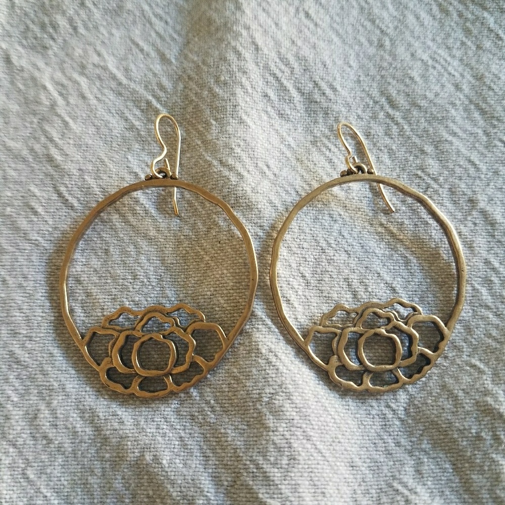 LOTUS BLOSSOM EARRINGS